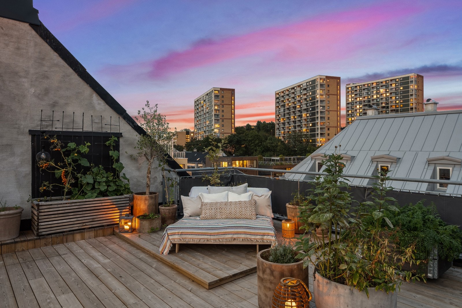 Det er tillatt med gass- og elektrisk grill iht. husordensreglene. Galleribilde