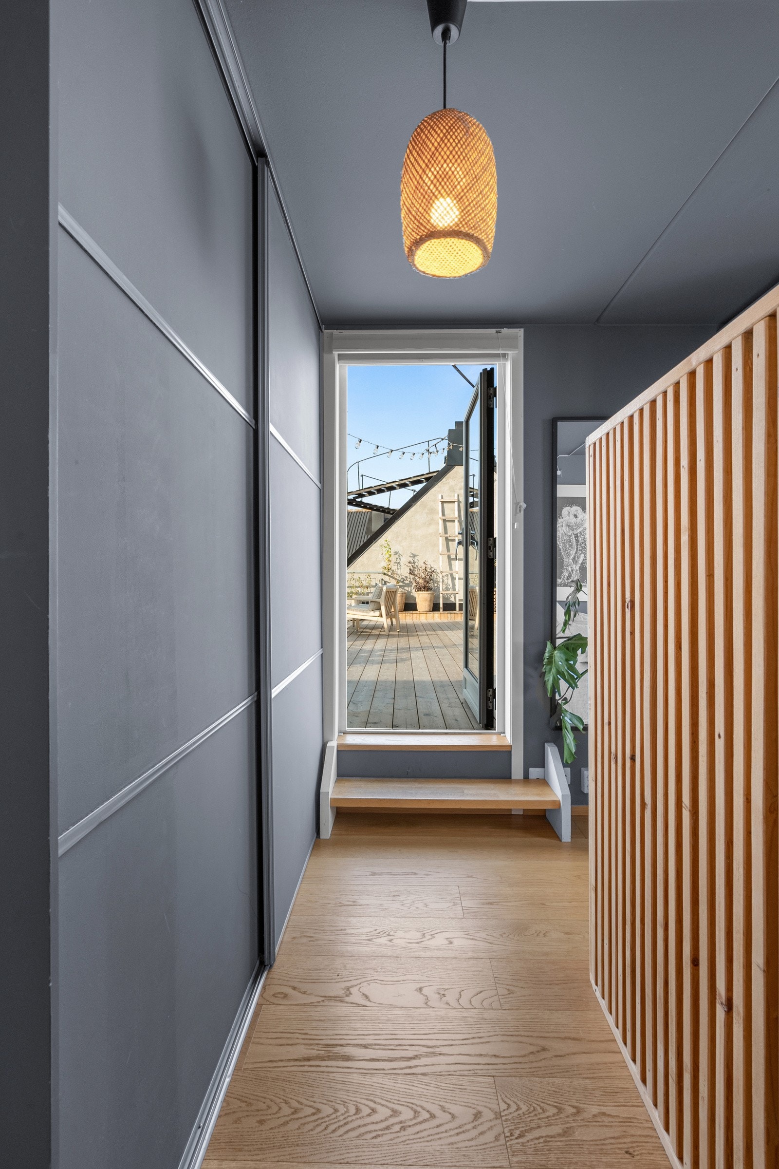 Soverommene har også direkte adkomst til takterrassen - perfekt for å nyte morgensolen. Galleribilde