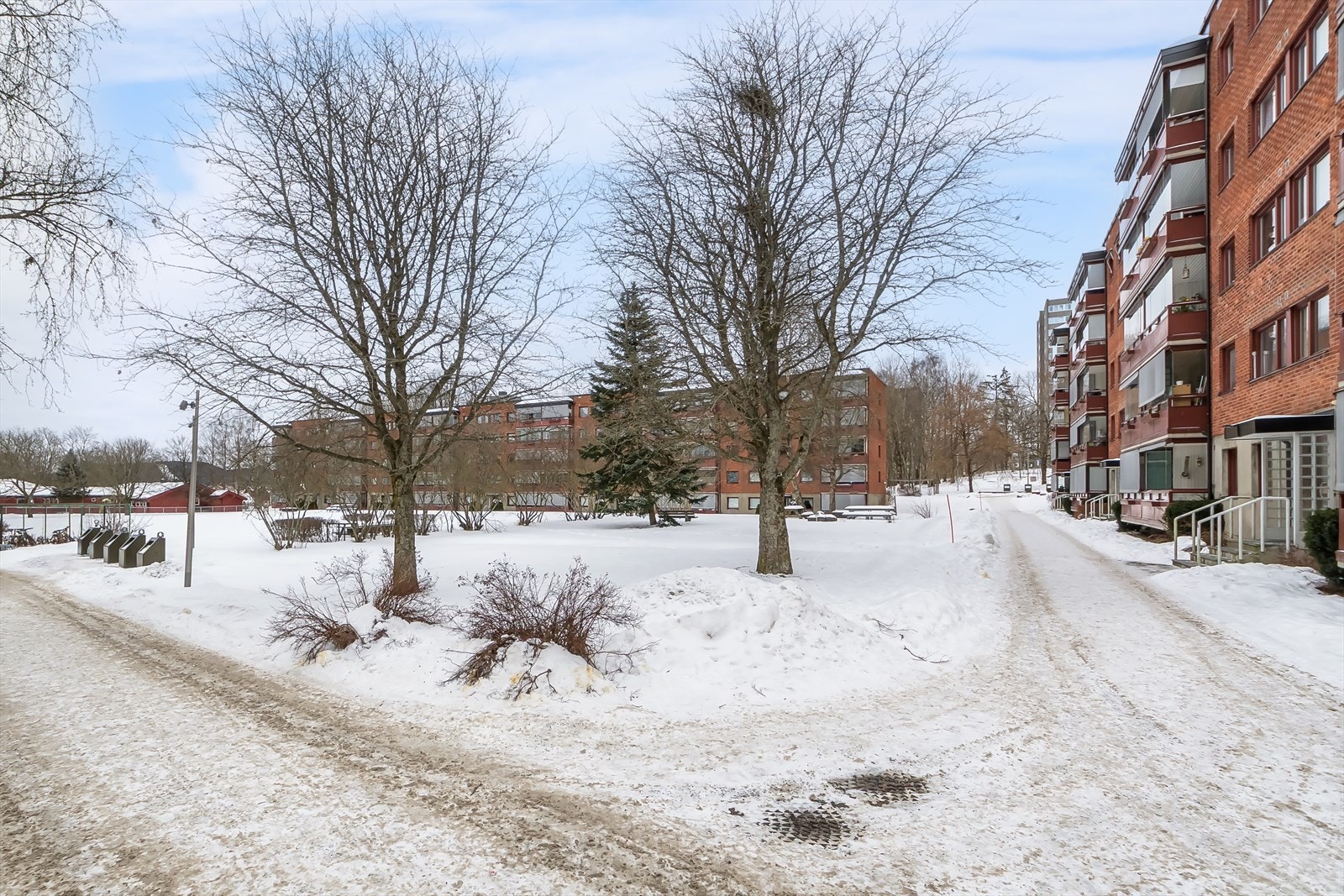 Nærheten til skog og mark gir gode tur- og rekreasjonsmuligheter rett utenfor døren. Galleribilde
