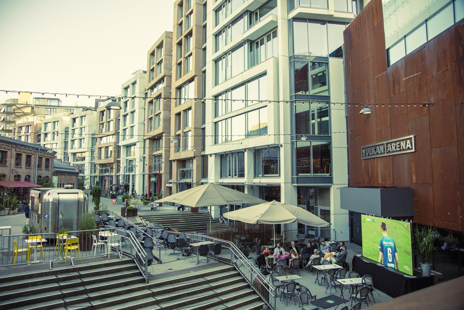 Vulkan - Kort spasertur til både mathall, servering og kultur. Galleribilde