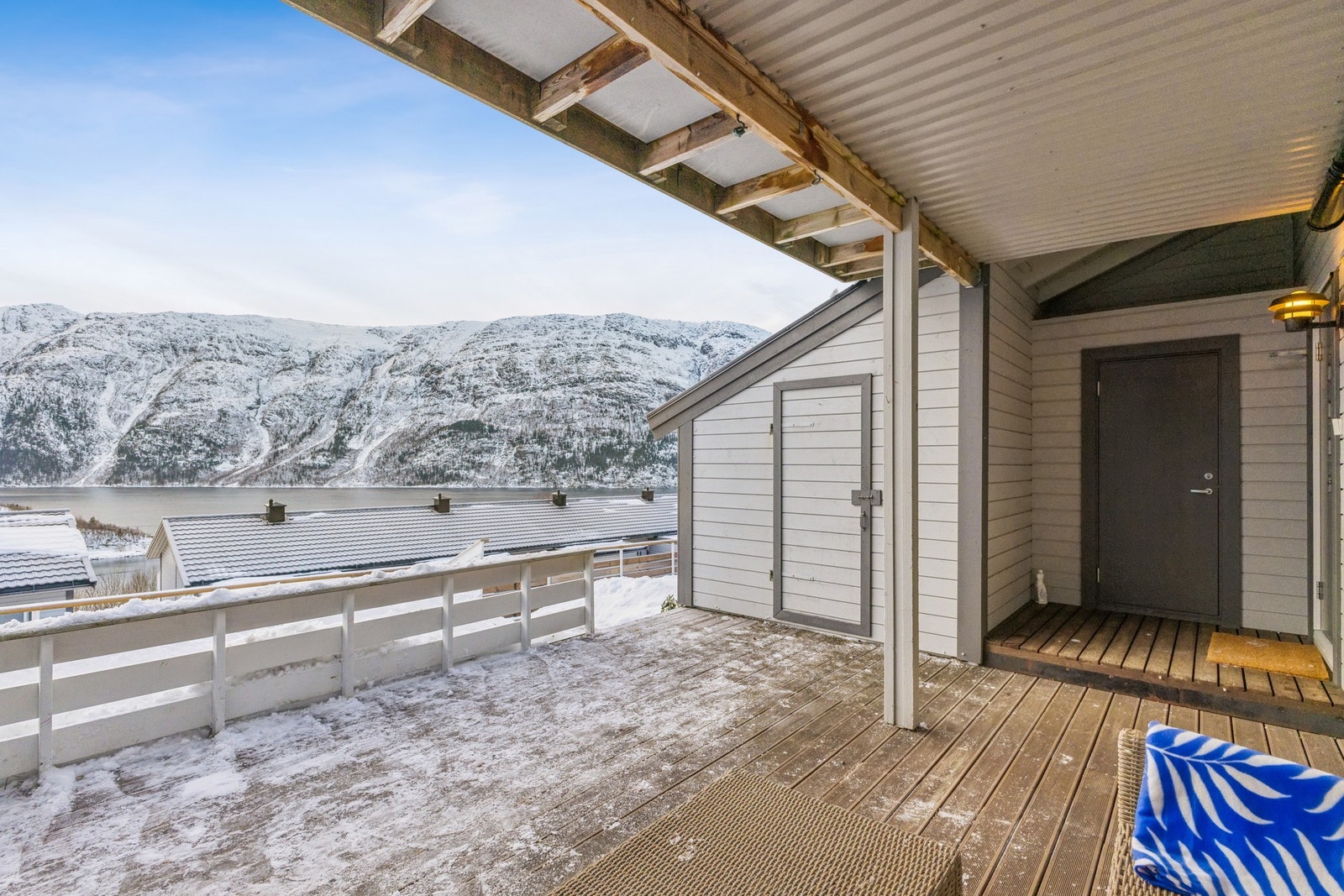 Terasse og uteboder. Galleribilde