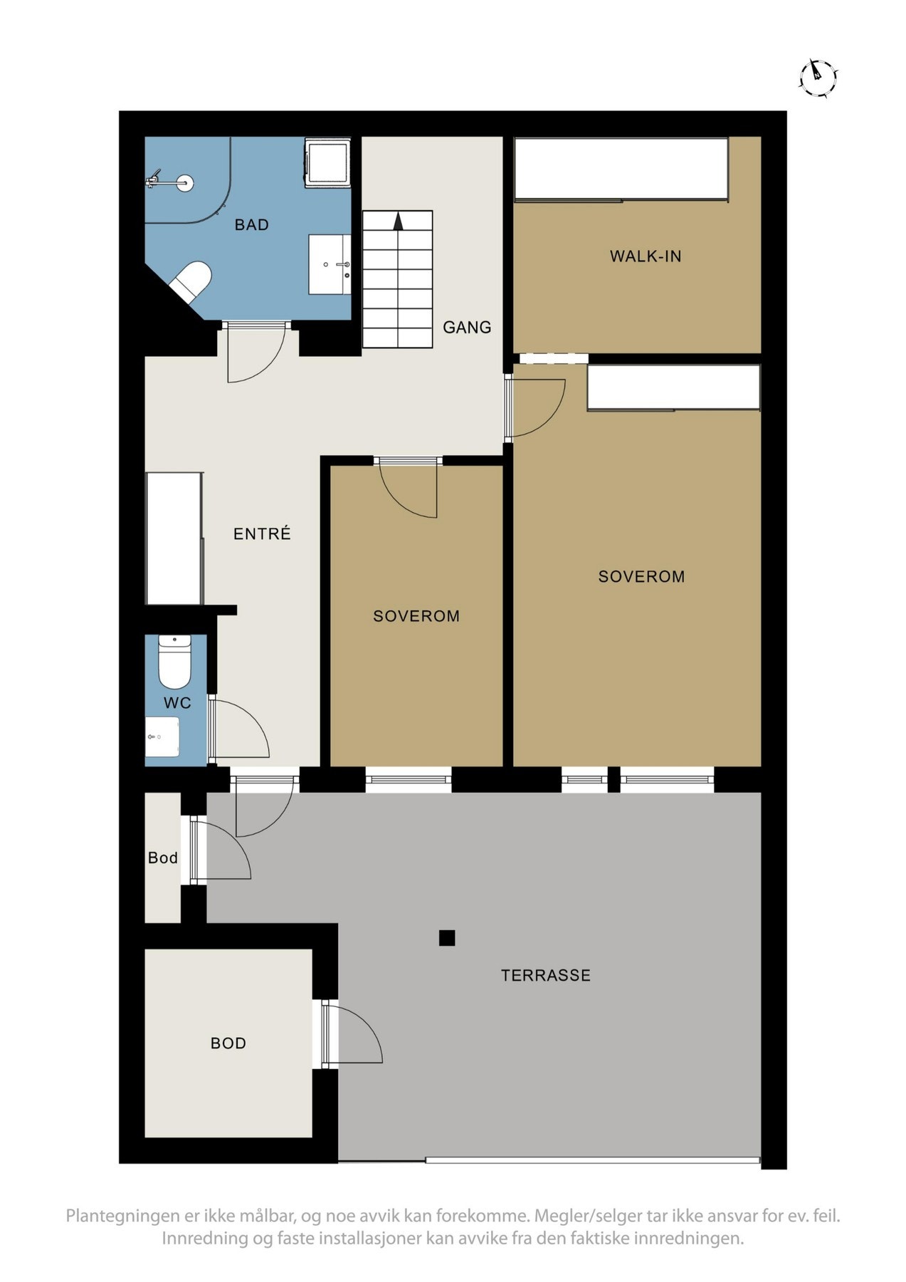 Plantegning sokkel. Galleribilde