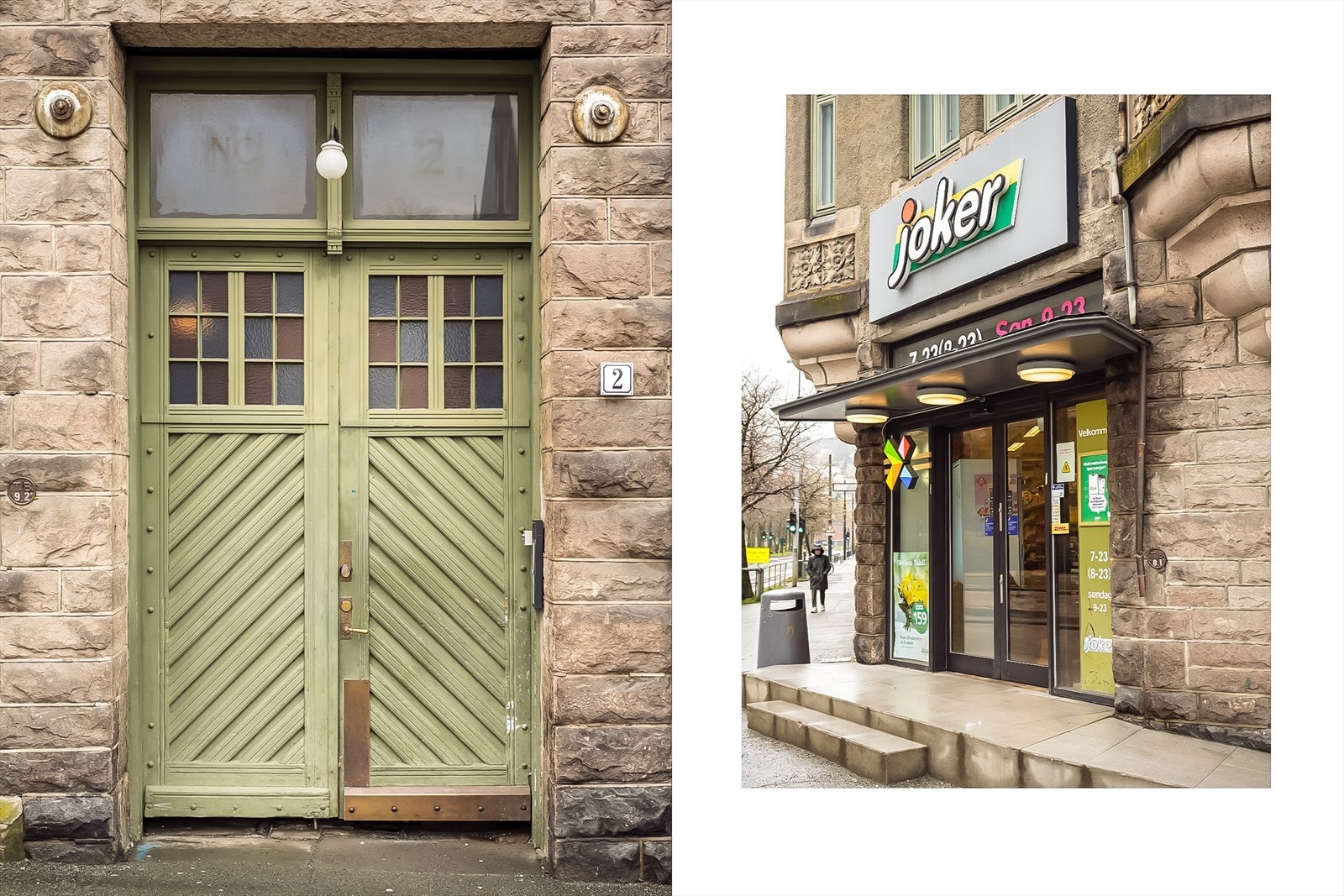 Fra boligen har du gang- og sykkelavstand til en rekke servicefasiliteter, studiesteder og høyskoler. Her er det i tillegg en søndagsåpen Joker butikk i 1. etasje av bygget. Galleribilde