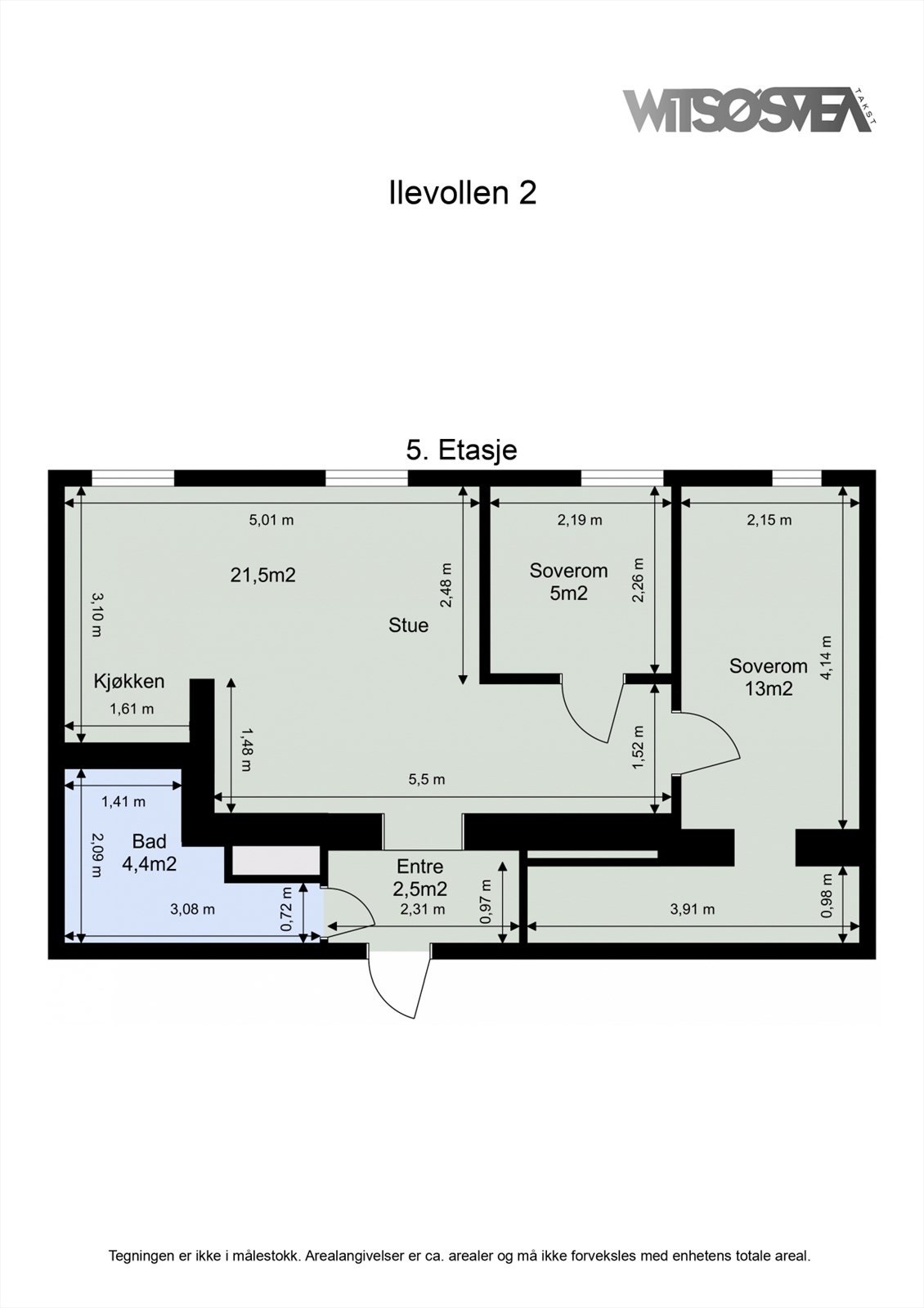 Planskisse Galleribilde