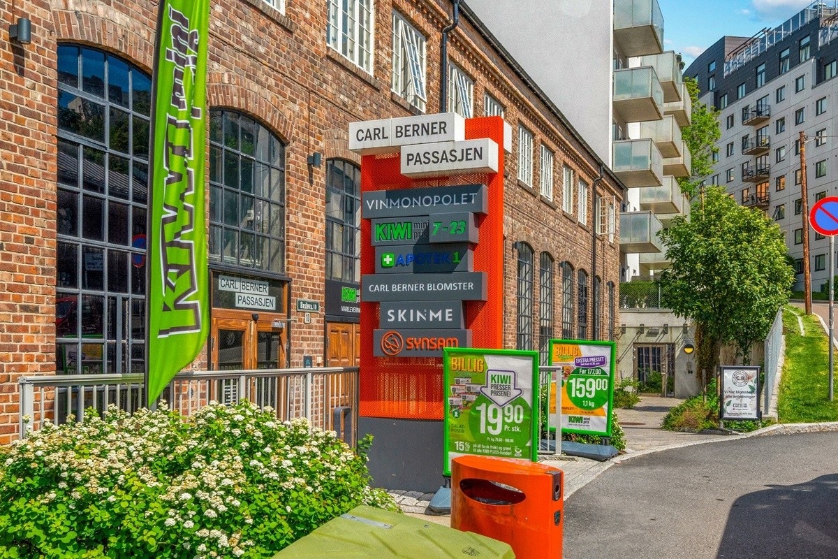 Servicetilbud: Carl Berner er få minutter unna Galleribilde