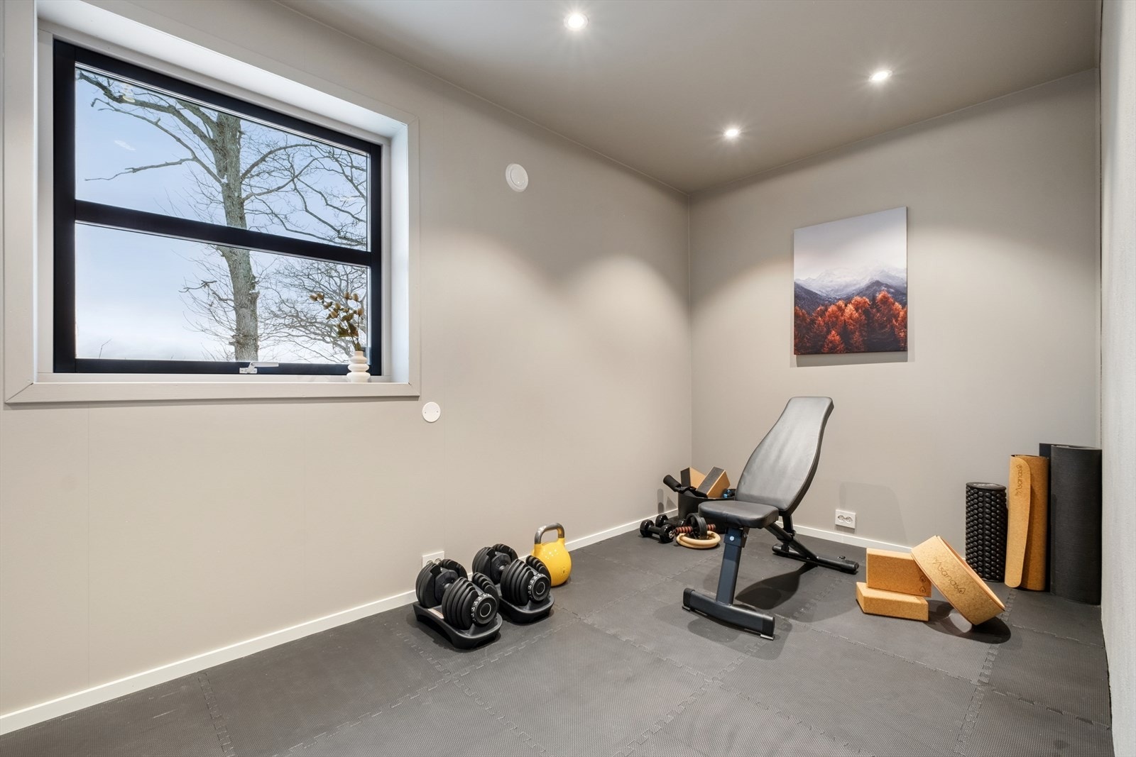 Rom benyttet som treningsrom Galleribilde