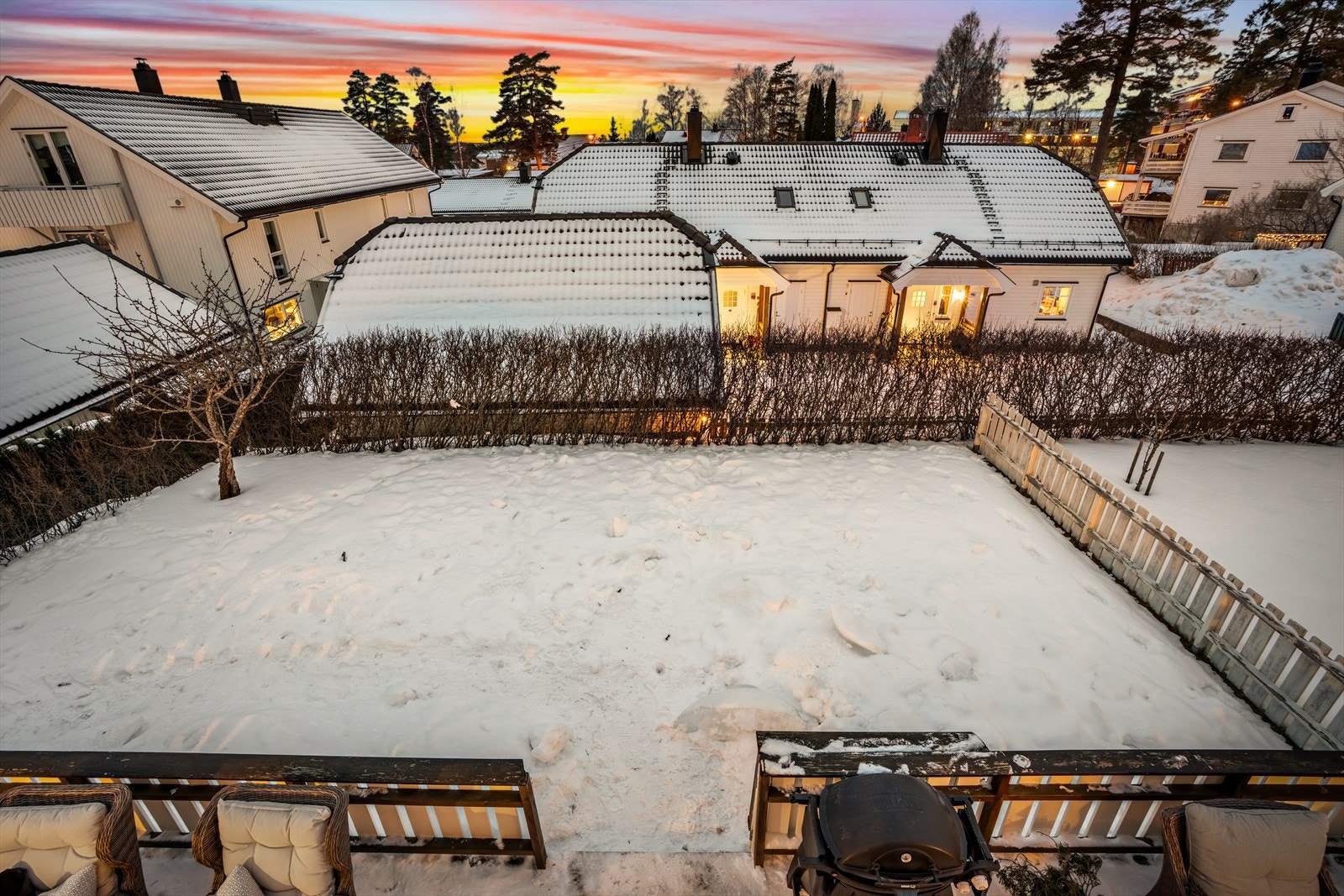 Hagen sett ovenfra. Galleribilde