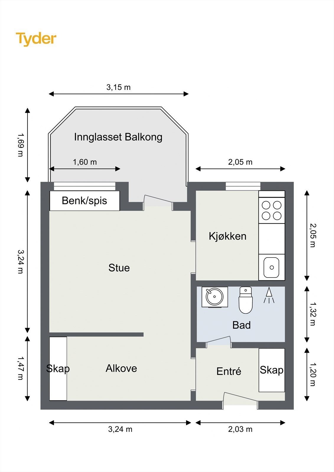 Plantegning. Galleribilde