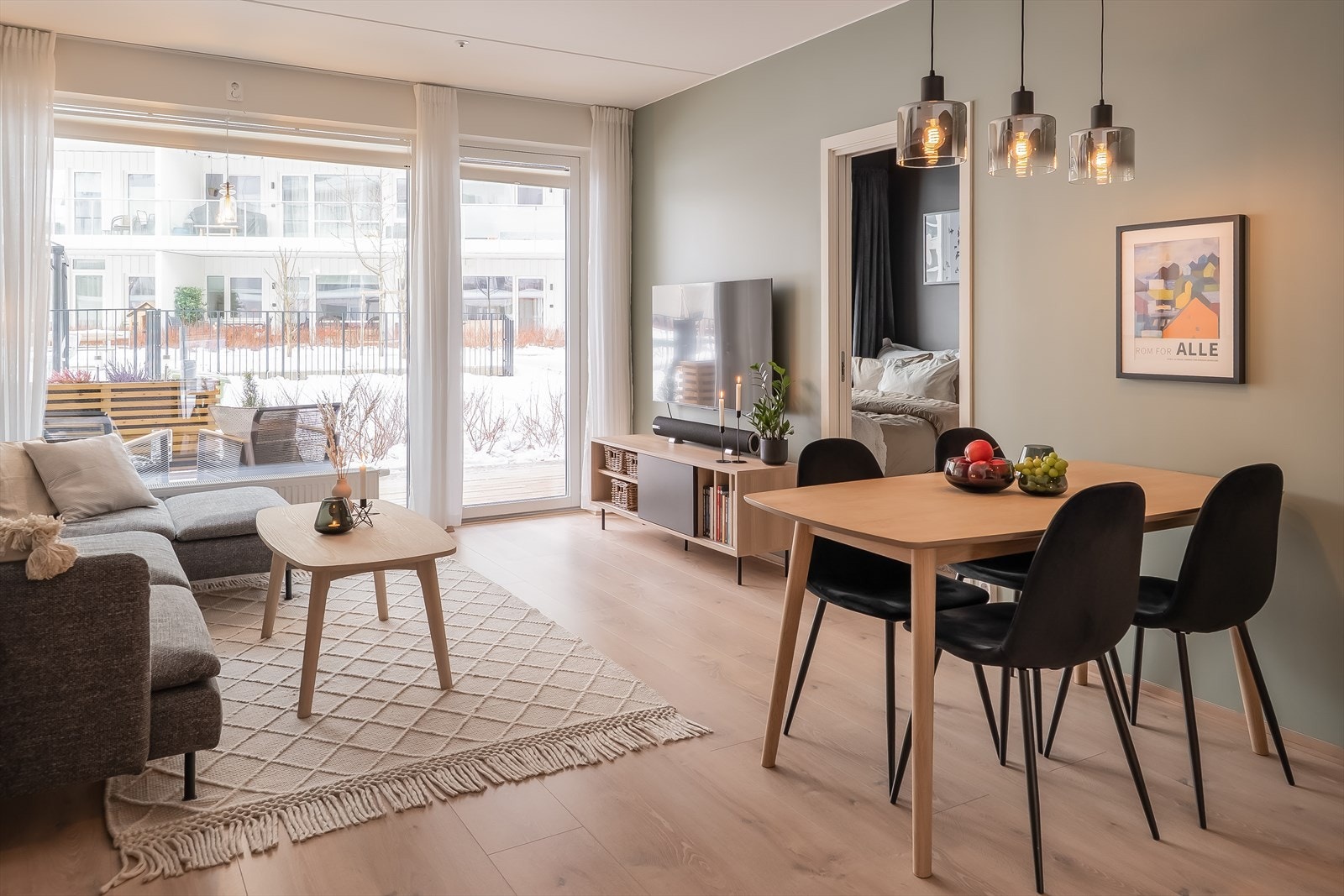 Velkommen til Heimdalsvegen 11 A - en stilren 2-roms selveierleilighet med svært sentral og ettertraktet beliggenhet på Heimdal. Foto: Oscar Stoltenberg Galleribilde