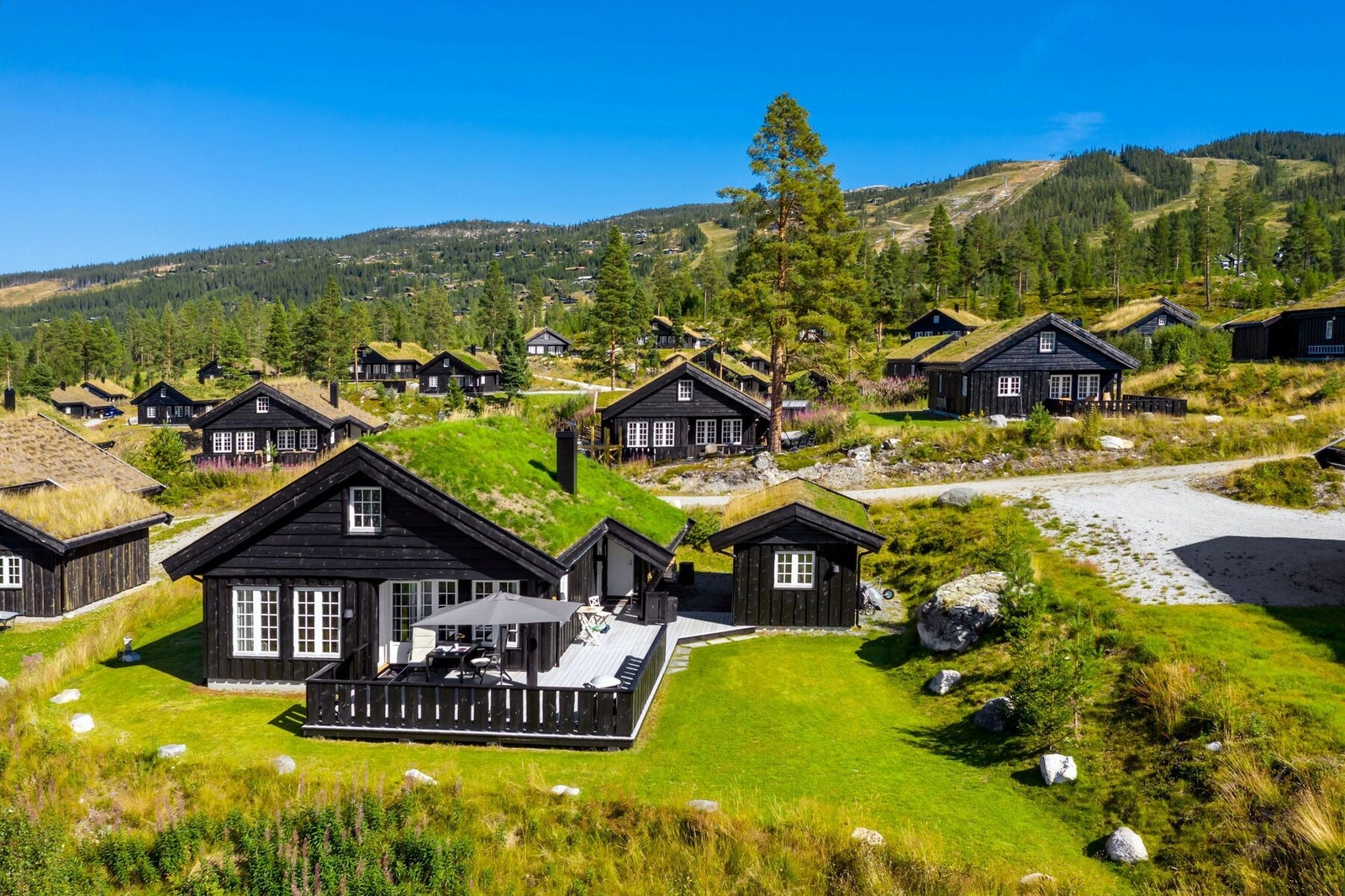 Nesfjellet er en helårsdestinasjon. Galleribilde