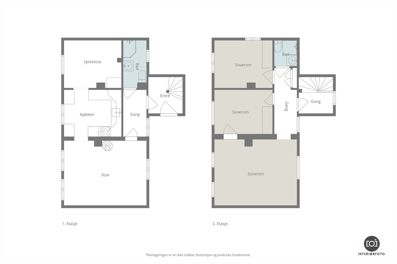 Plantegninger samlet Galleribilde