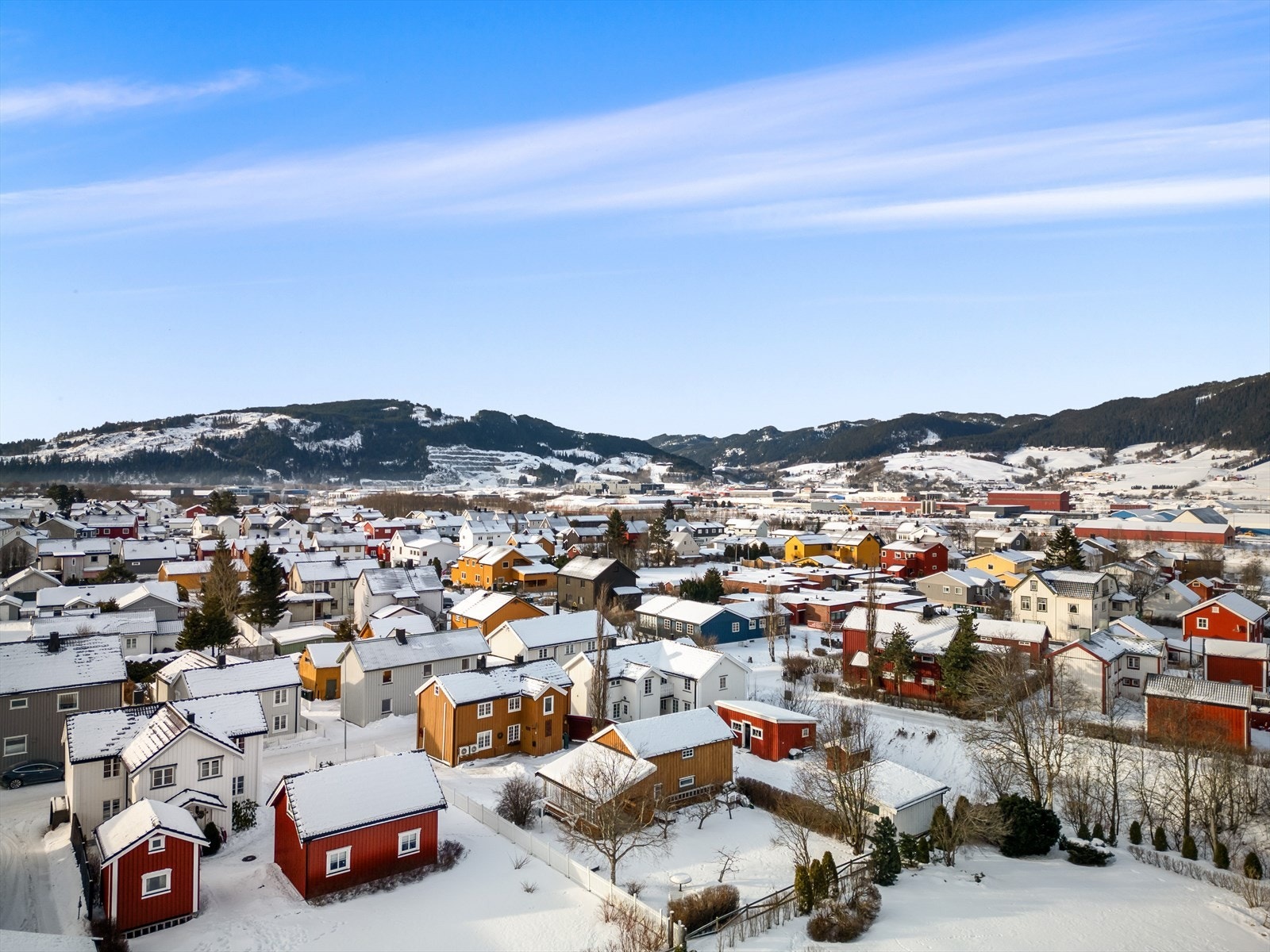 Dronefoto Galleribilde