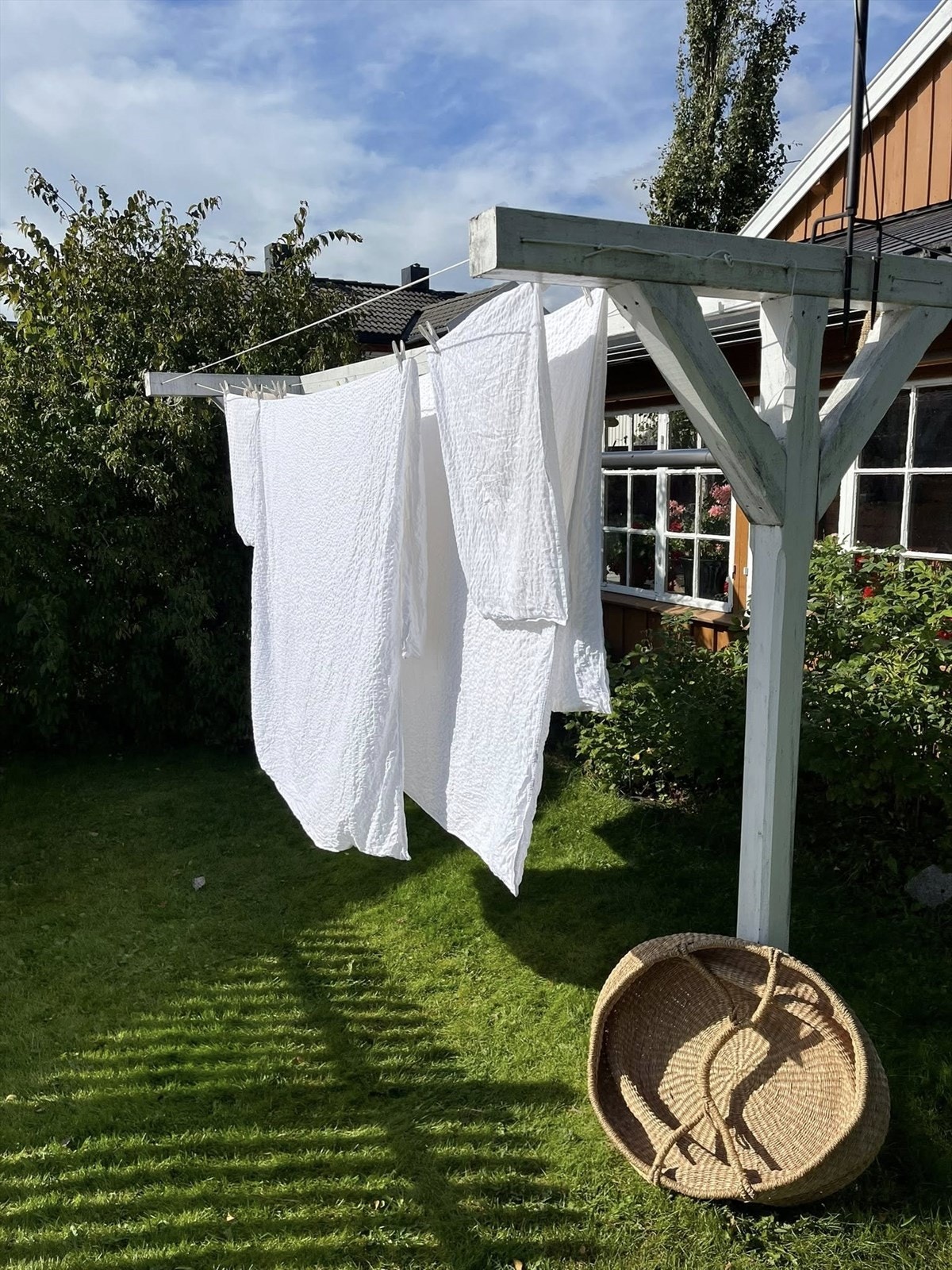 Å henge ut vårens første klesvask gir en god følelse. Galleribilde