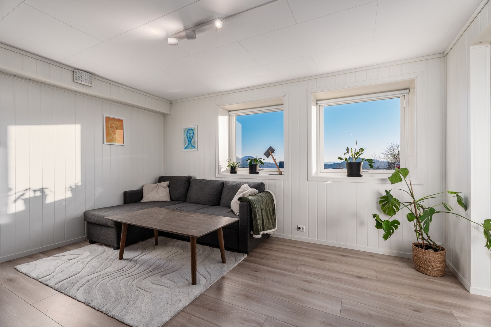 Stue i utleiedelen. Galleribilde