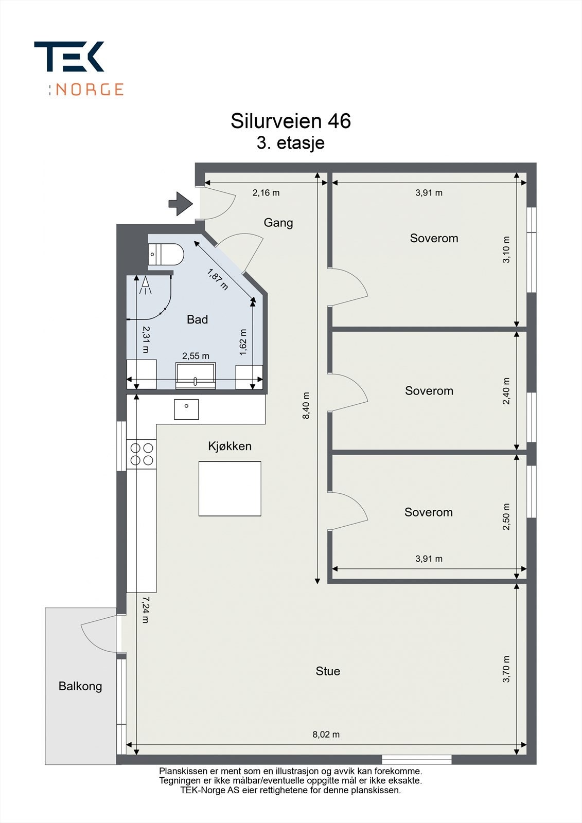 Plantegning. Galleribilde