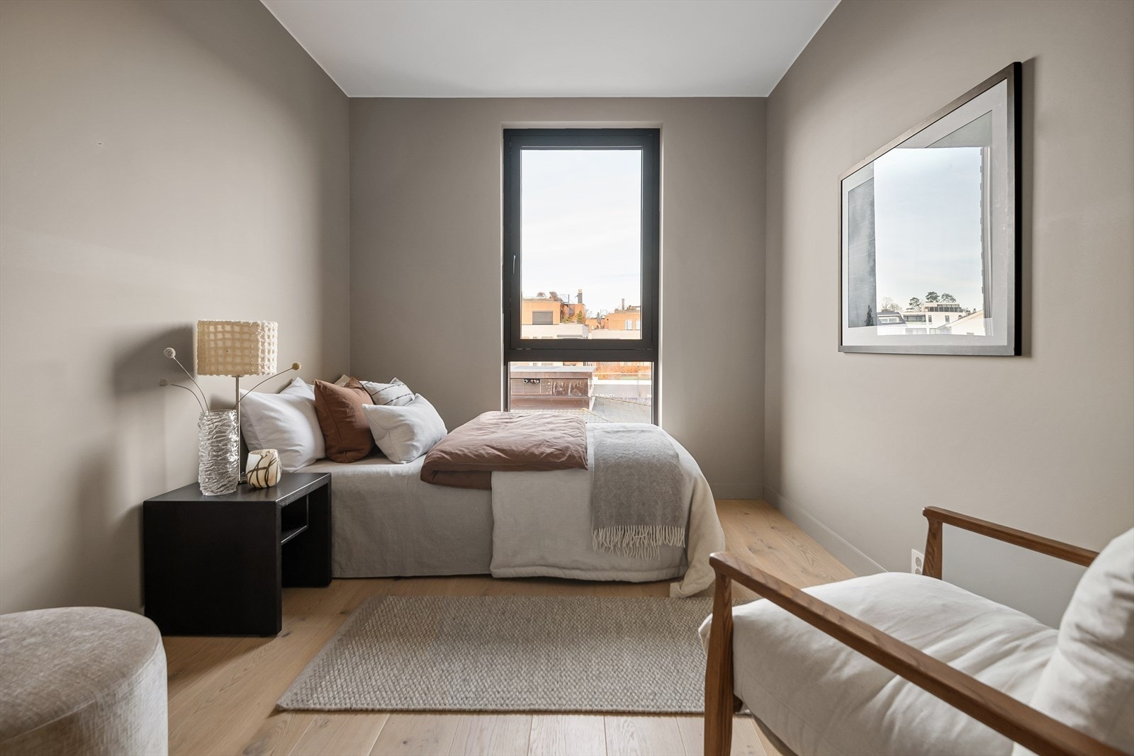 Soverom 2 og 3 passer fint som gjesterom, barnerom eller kontor. Galleribilde