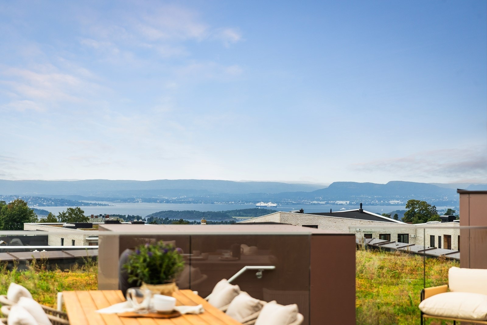 Her får du en nydelig utsikt ned mot Malmøya og Oslofjorden. Galleribilde