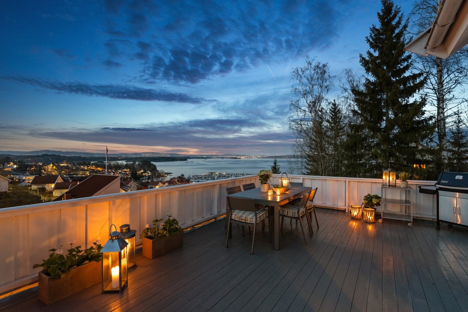 Det er ikke noe å si på stemningen og utsikten. Galleribilde