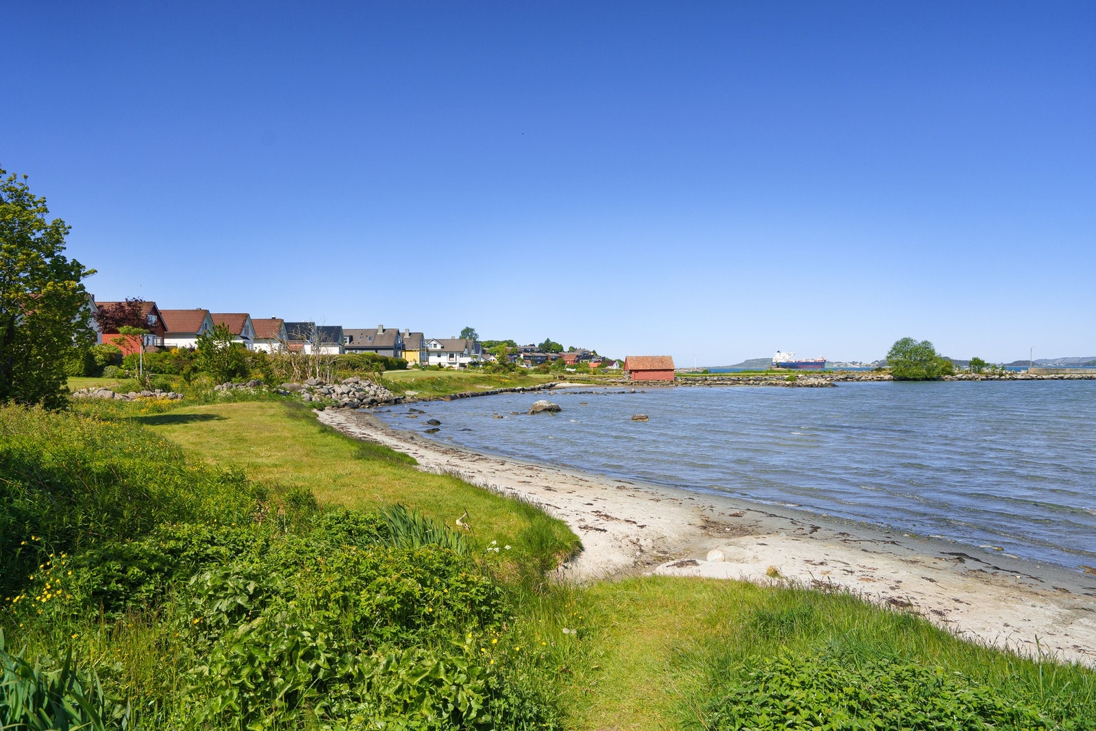 Badeplasser like ved Galleribilde