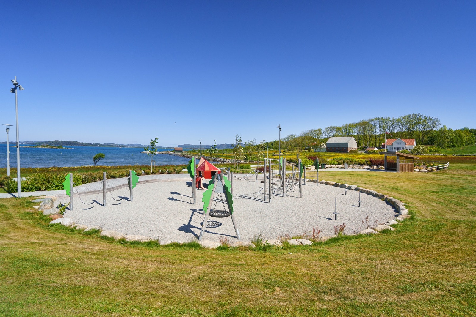 Familievennlig og rolig nabolag Galleribilde