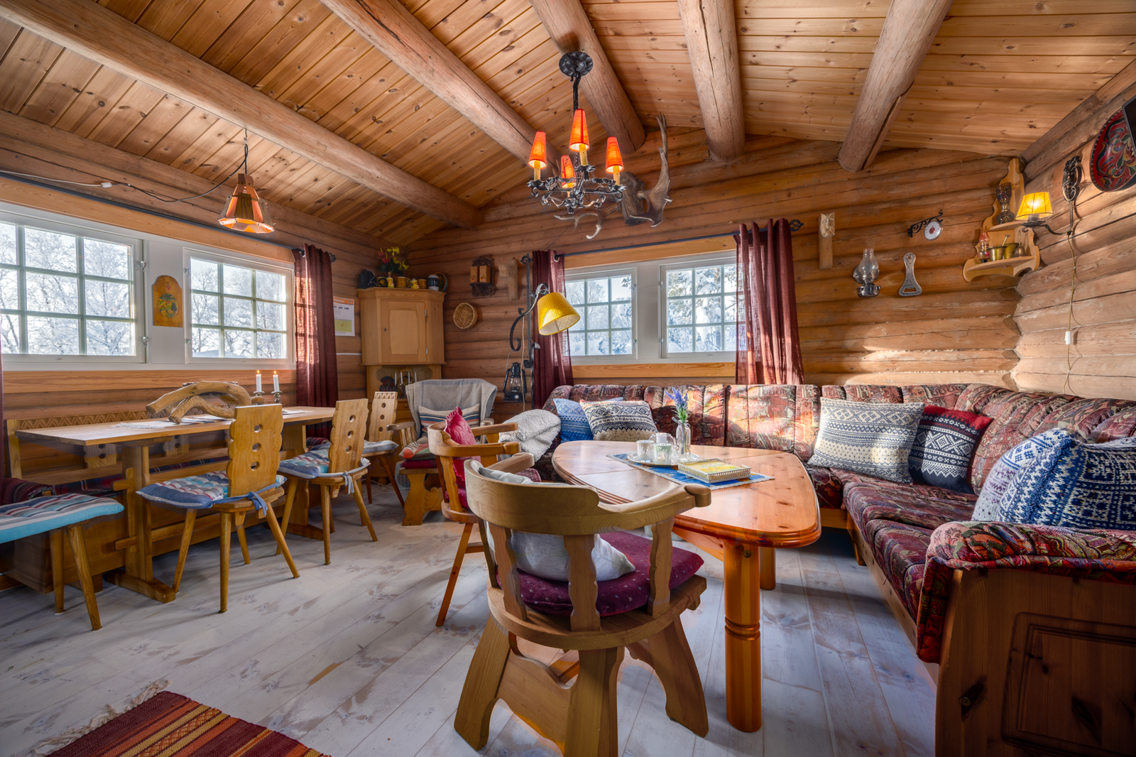 Vinduer og gulv ble skiftet ut i 2012. Galleribilde