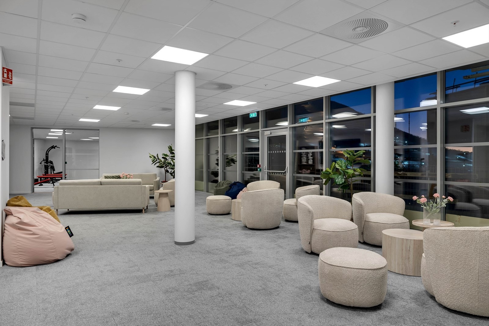 Her kan du benytte deg av de koselige fellesområdene. Galleribilde