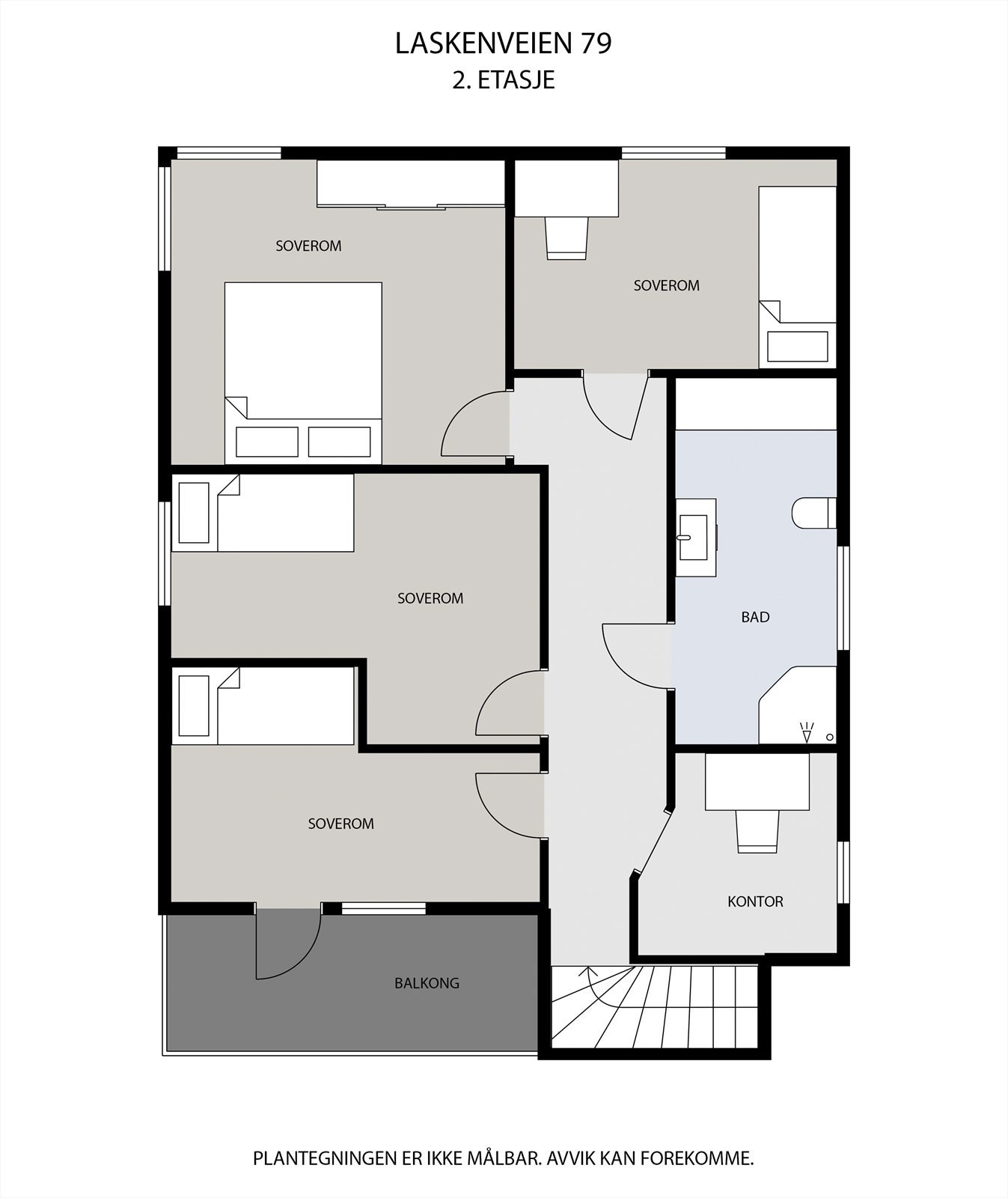 Plantegning 2ETG Galleribilde