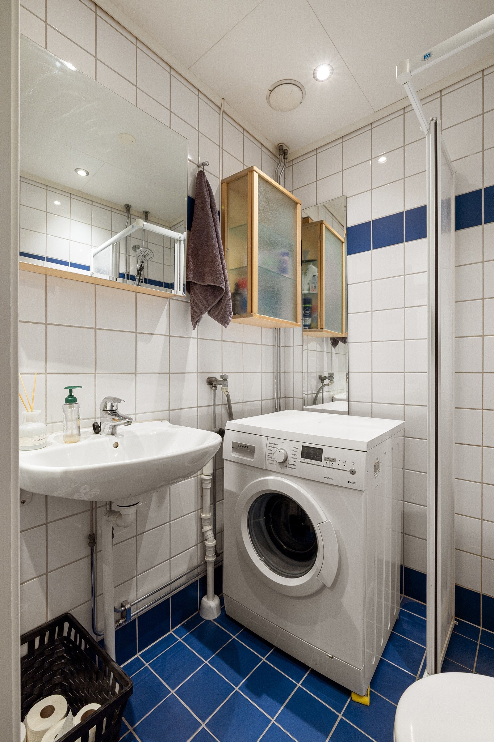 Pent, flislagt baderom fra 2004 (totalrehabilitert i regi av aksjelaget). Galleribilde