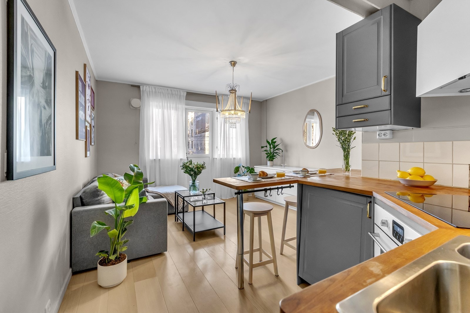 Åpent og sosialt, samtidig er sonene effektivt utnyttet. Galleribilde