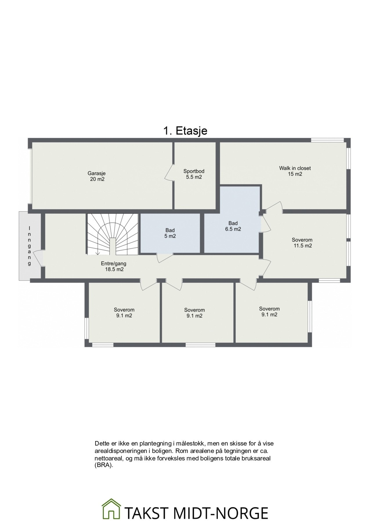 Plantegning Galleribilde