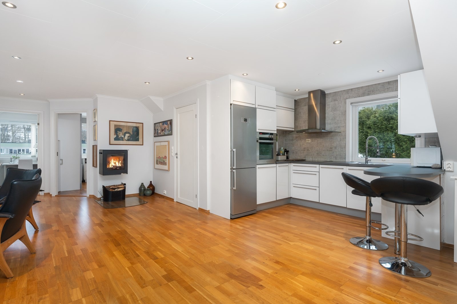 Vedovn for kalde vinterkvelder Galleribilde