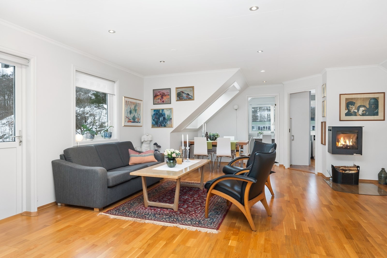 Direkte utgang til balkong Galleribilde