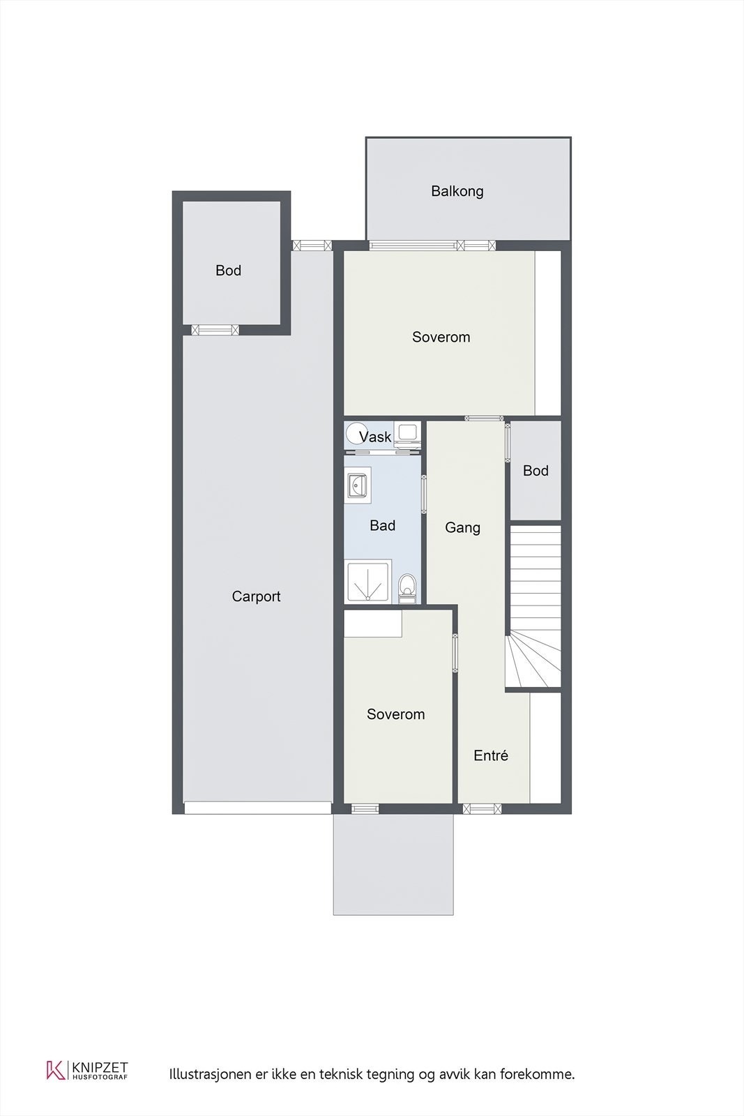 Plantegning 1.etasje. Galleribilde