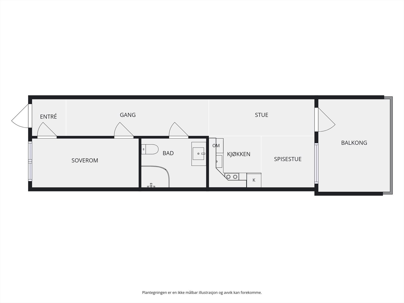 Plantegning 3. etasje. Galleribilde