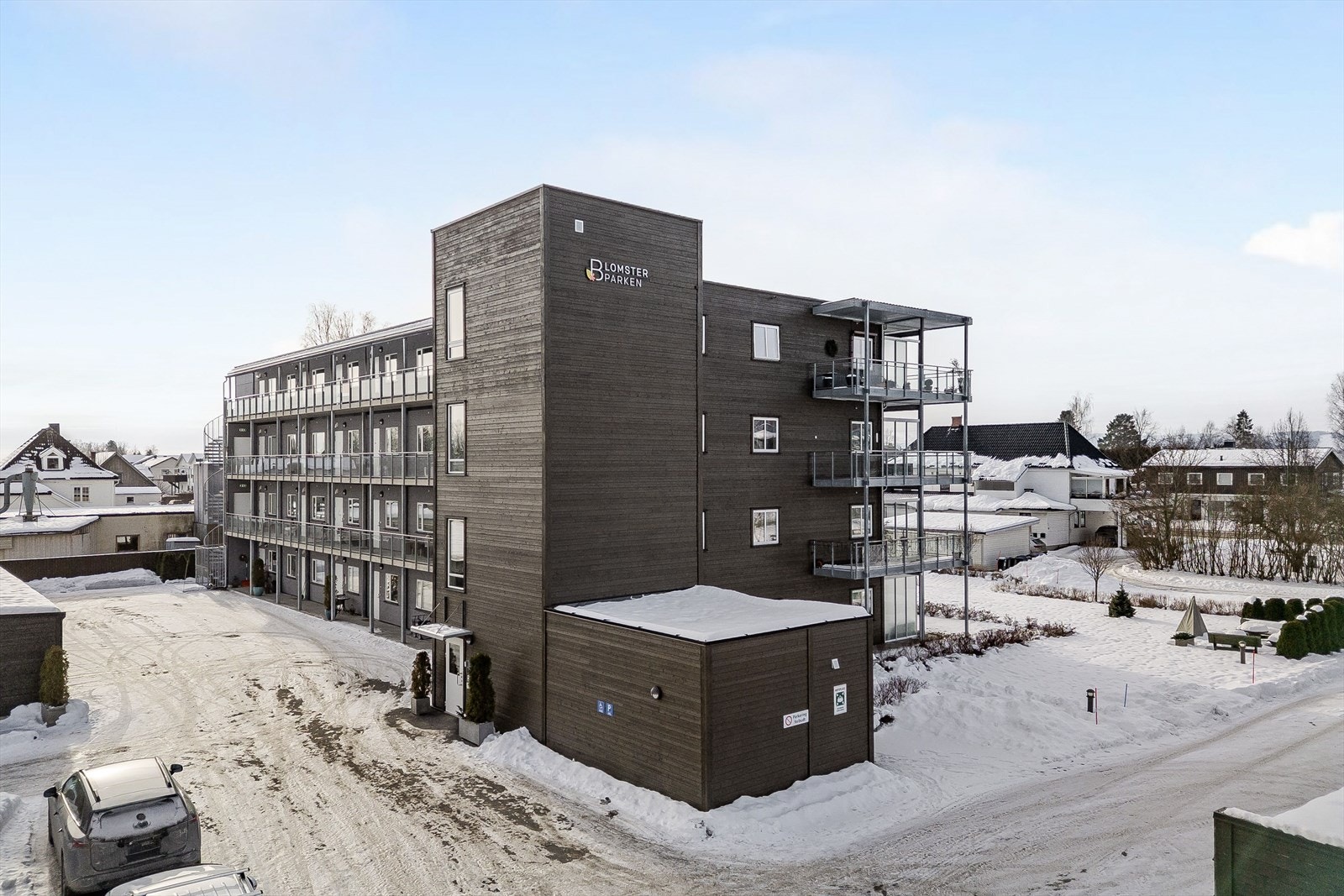 Blomsterparken er et veletablert sameie på Flisa, her er det godt og enkelt å bo. Galleribilde
