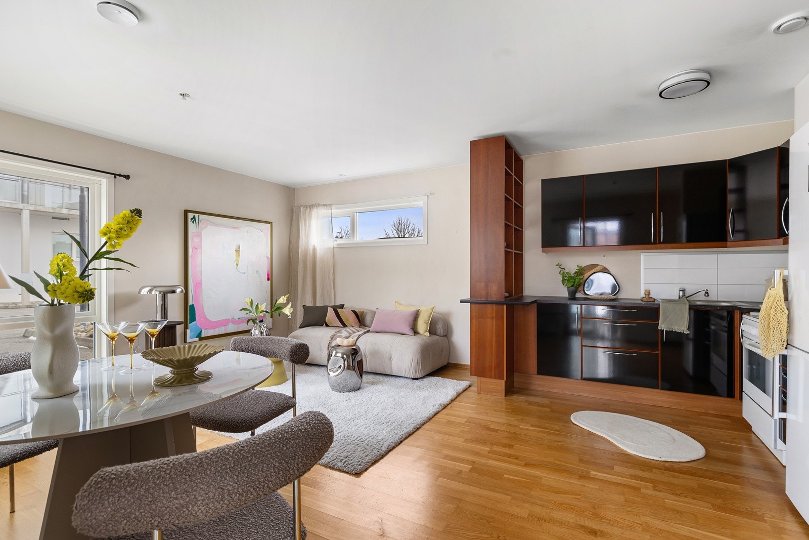 Leiligheten har en sentral beliggenhet midt i Klepp Sentrum. Galleribilde