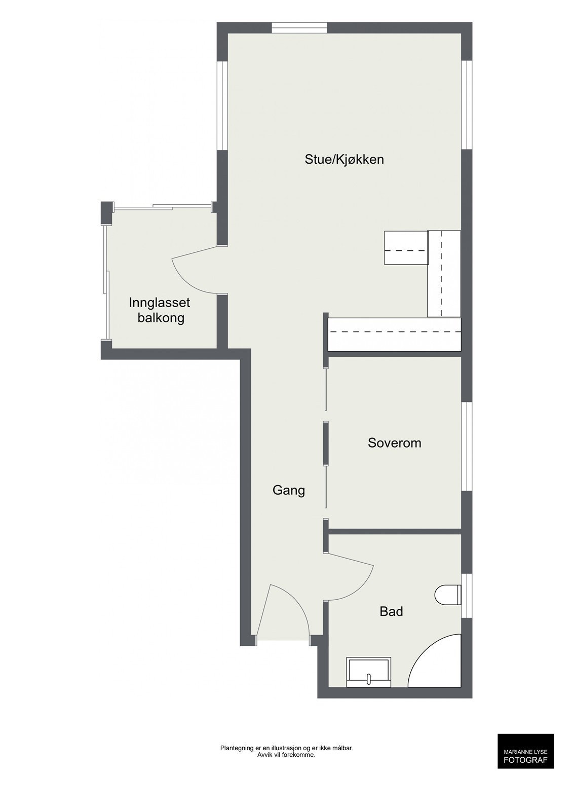 Planløsning Galleribilde