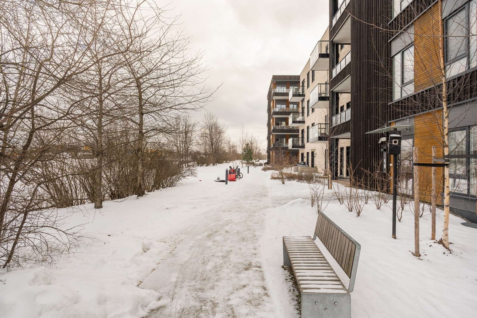 Det er godt tilrettelagt for en aktiv livsstil med gang- og sykkelstier. Galleribilde