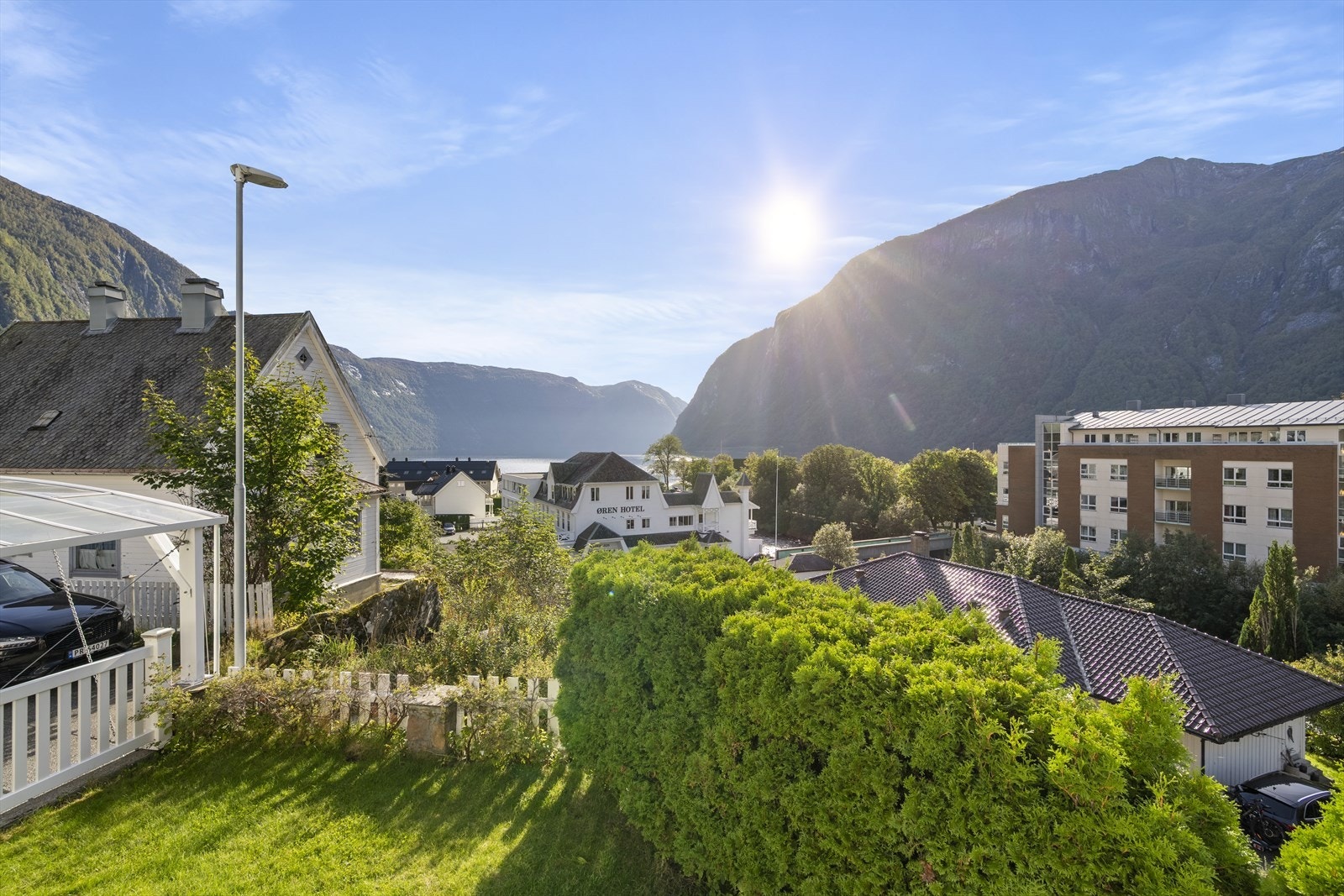 Flott utsikt frå eigedommen Galleribilde