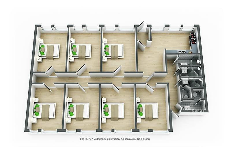 Lignende plantegning - Avvik Galleribilde