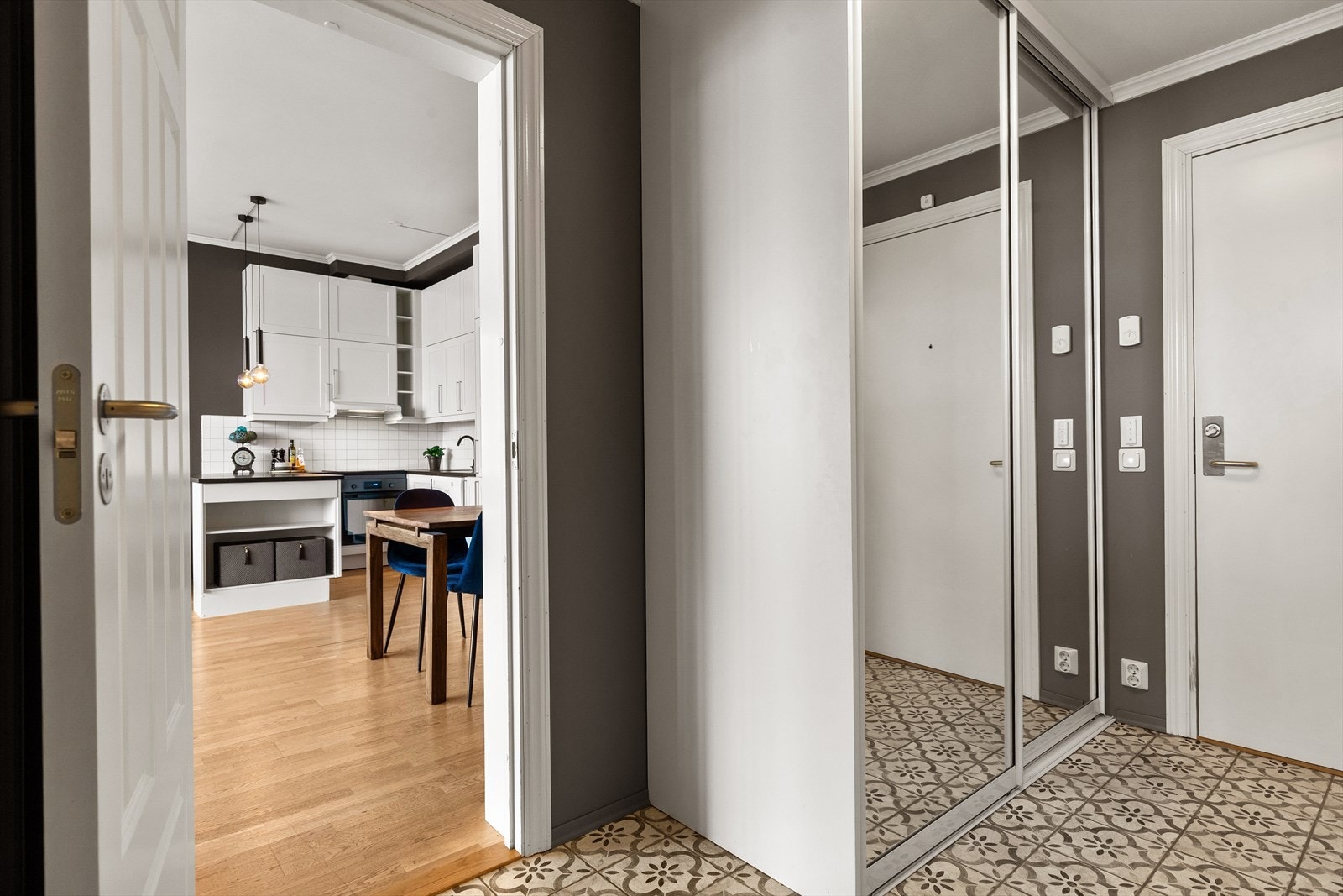 Leligheten har vannbåren gulvvarme som er inkludert i felleskostnadene Galleribilde