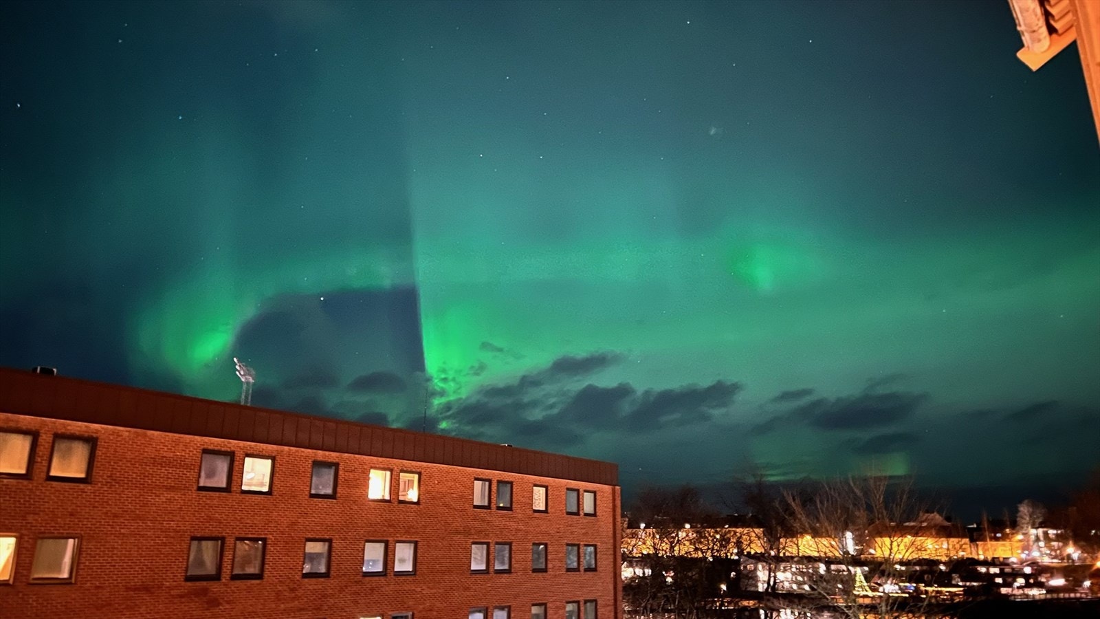 Selgers bilde fra veranda. Galleribilde