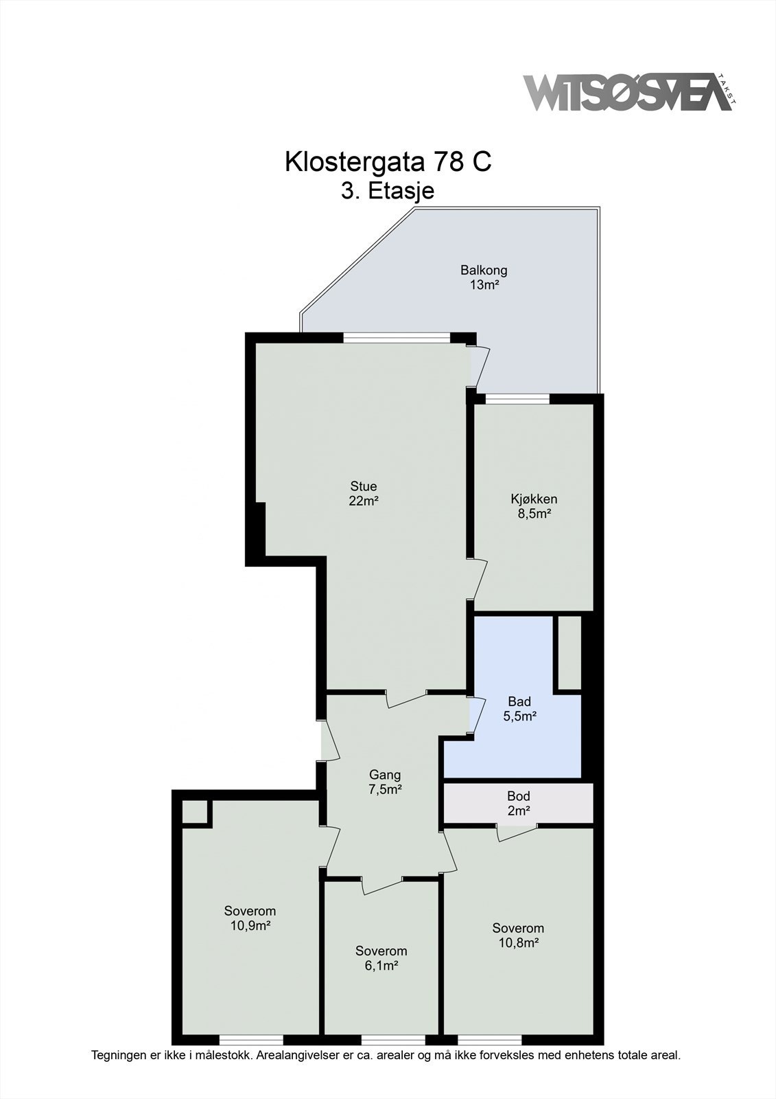 Planskisse. Velkommen på visning! Galleribilde