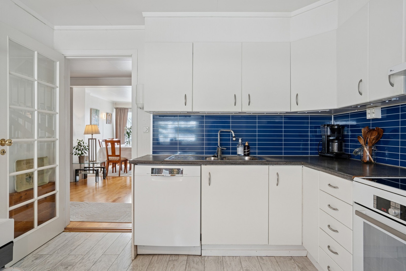 God plass til både matlaging og hverdagsliv. Galleribilde