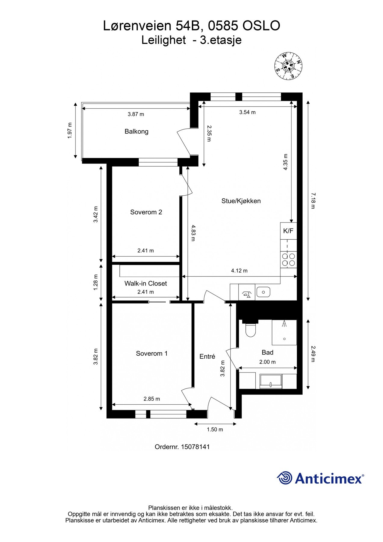 Plantegning. Galleribilde