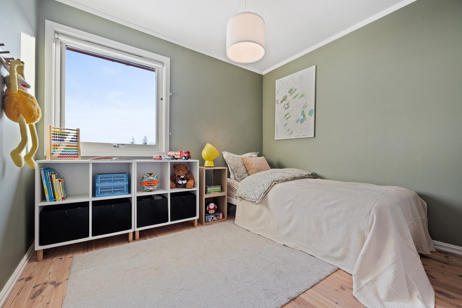 Alle soverommene er lyse og romslige. Galleribilde