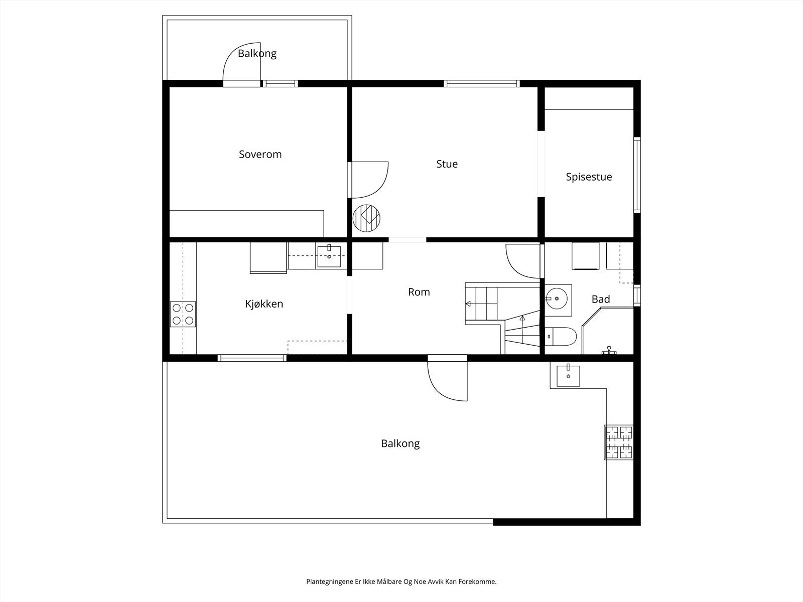 Plantegning 2. etasje. Galleribilde