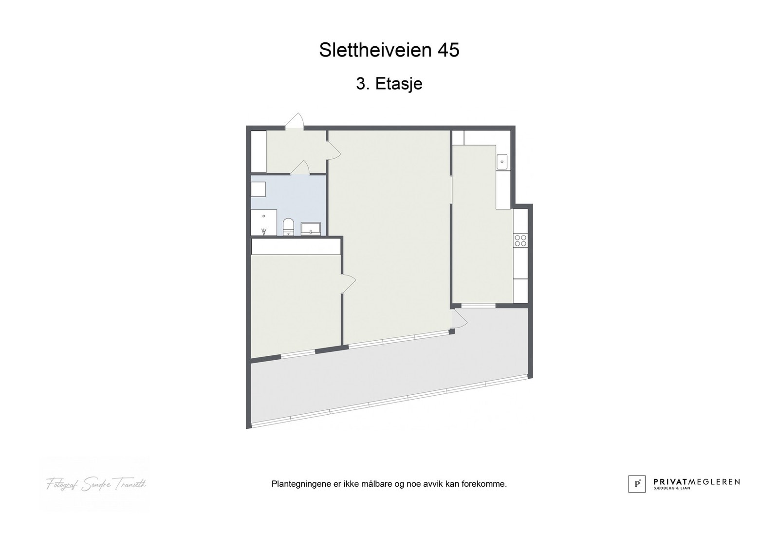 Plantegning - Slettheiveien 45 Galleribilde