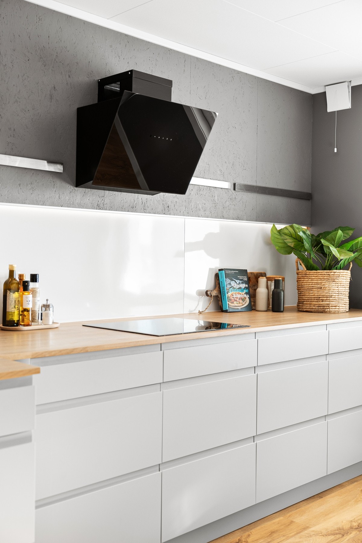 Her er det mange arbeidsflater. Galleribilde