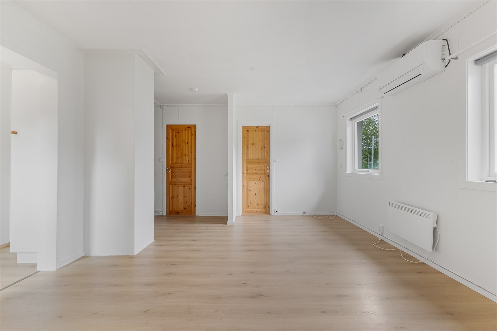 Varmepumpe i stuen. Galleribilde